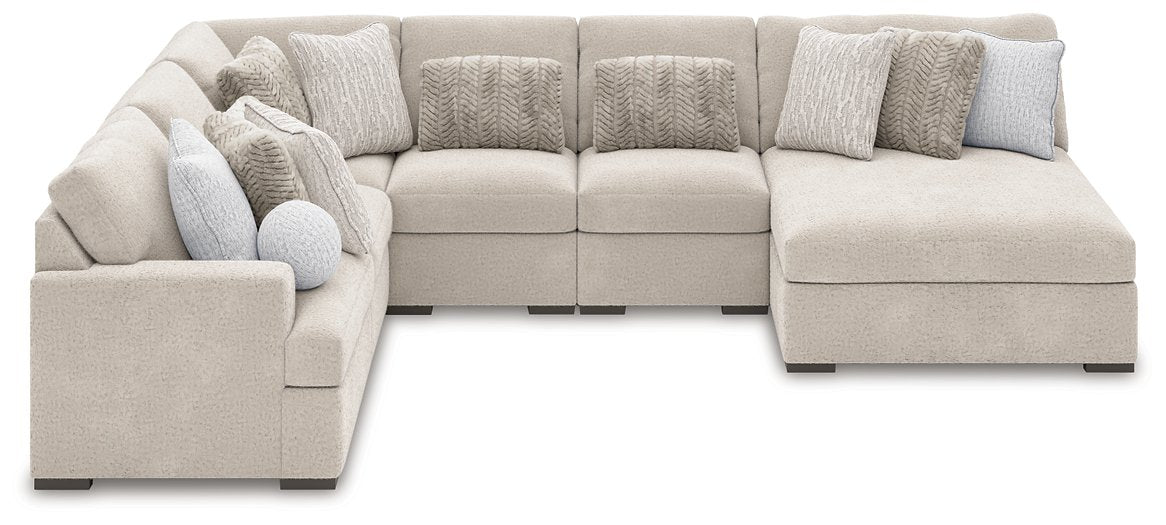 Cuddle Plush Sectional with Chaise