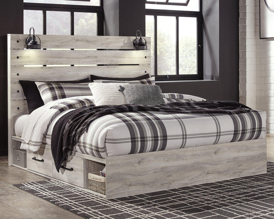 Cambeck Bed with 4 Storage Drawers