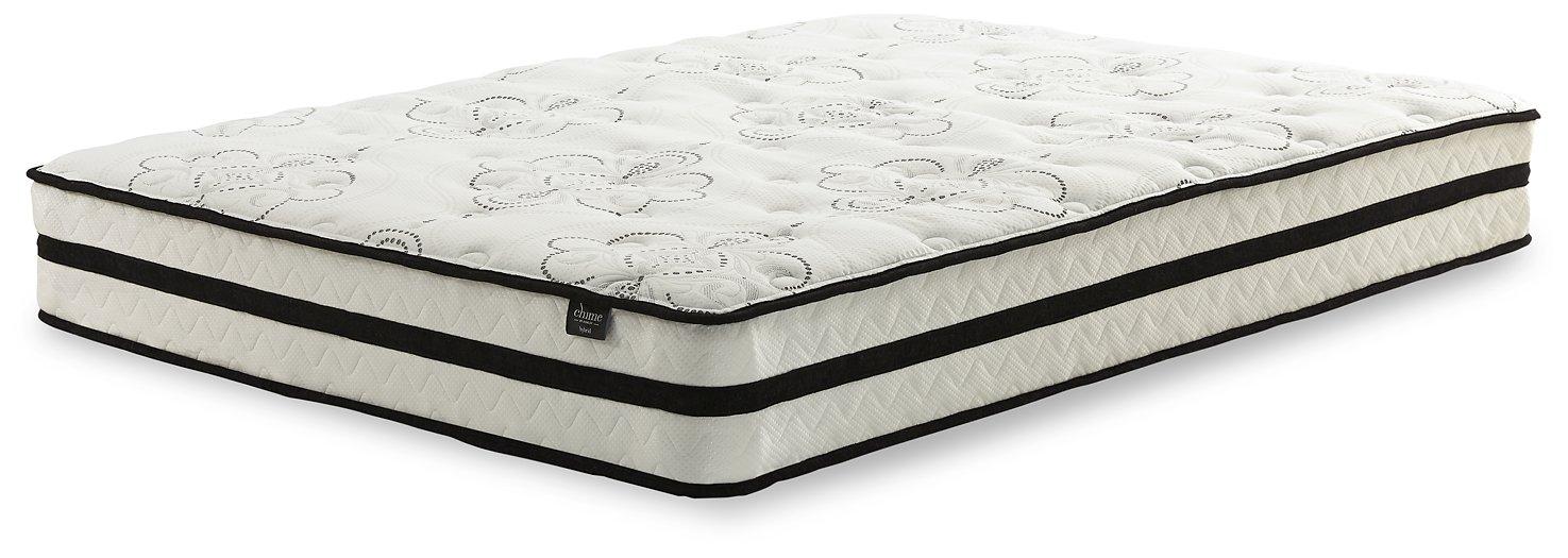 Chime 10 Inch Hybrid 2-Piece Mattress Package